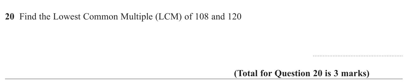 Find the lowest common multiple of two three-digit numbers.