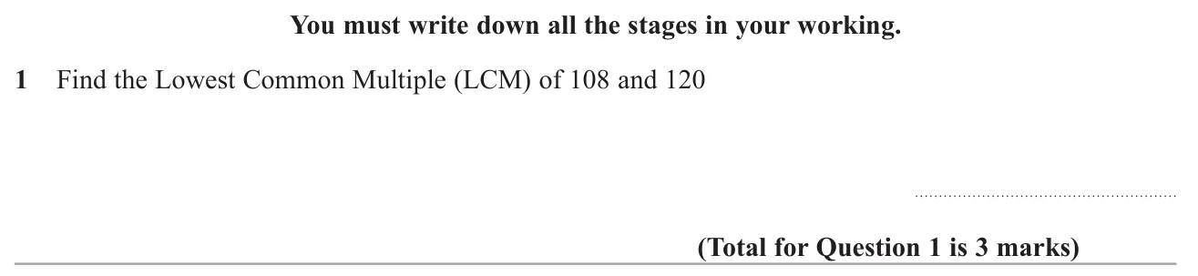 Find the lowest common multiple of two three-digit numbers.