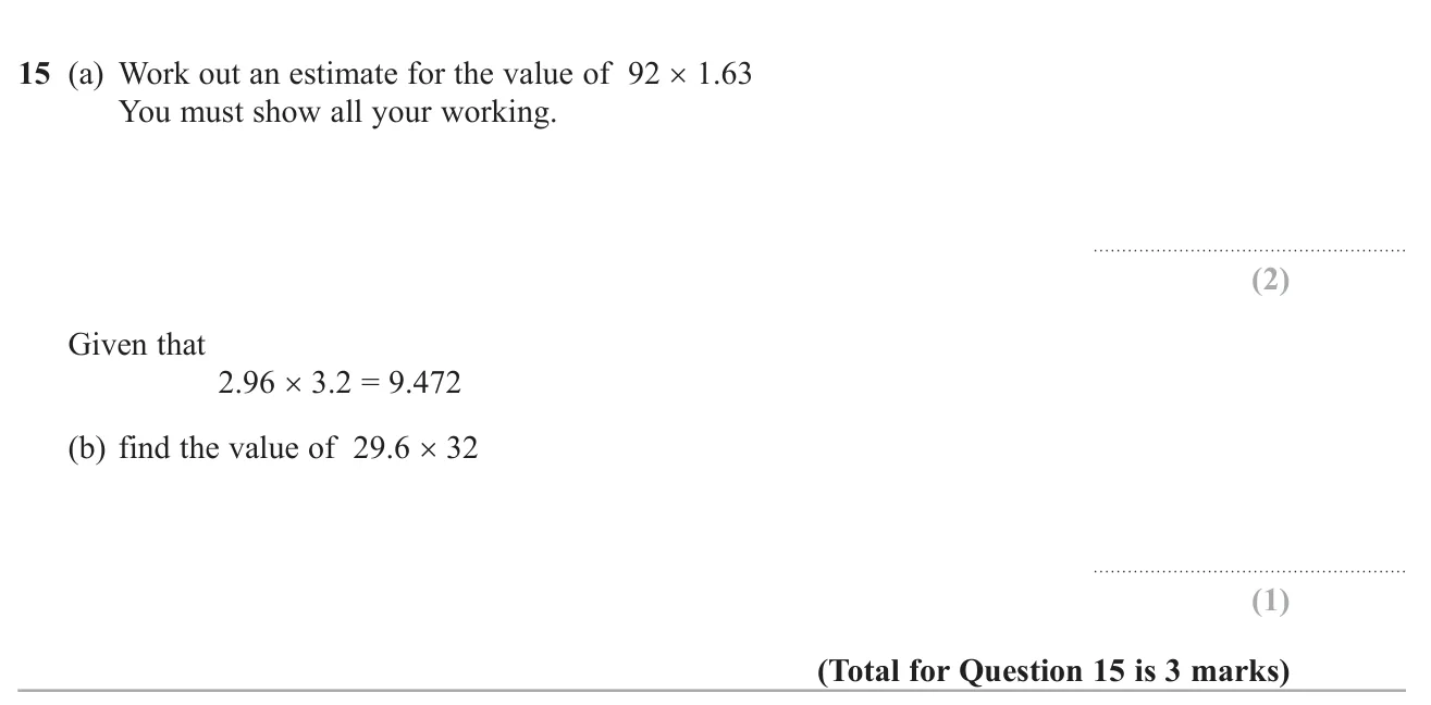 Estimate a product by rounding, then use a given product to find a related one.