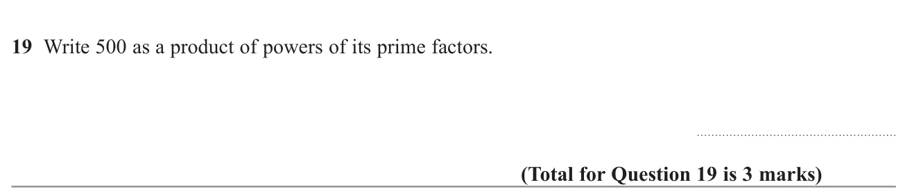 Express a three-digit number as a product of prime powers.